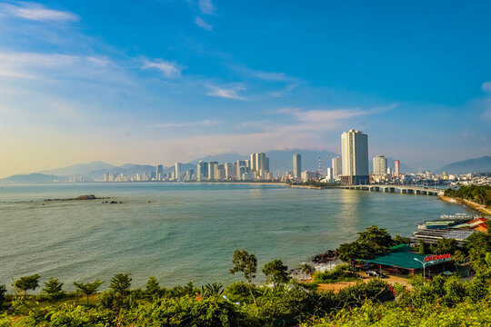 Nha Trang city harbour 