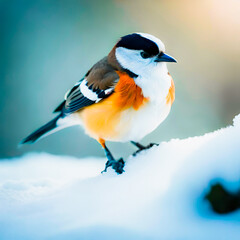 Naklejka premium ave, naturaleza, fauna, animal, parus major
