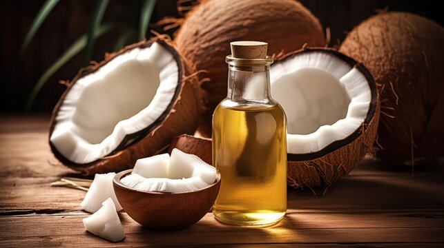 coconut oil and coconut