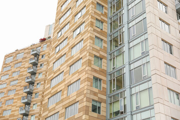 modern building in the heart of the financial district, symbolizing progress and prosperity in the commercial real estate industry. Its large windows represent transparency and sleek design
