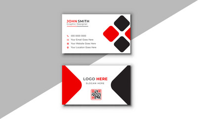Simple and creative business card for infographic , horizonal and vertical layout.