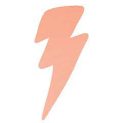 thunder watercolor element