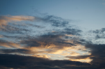 Fototapeta na wymiar sunset in maputo