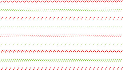 イラスト素材：手書きのシンプルでかわいい罫線・ライン素材. simple hand draw borders