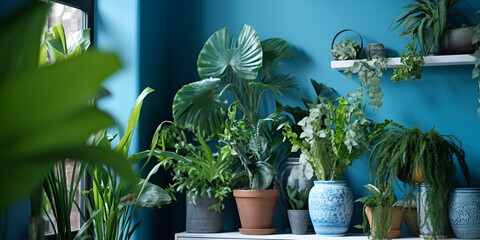 The house plants, House decor plants, generative Ai