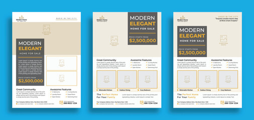 Real Estate Business Flyer Template, Property Sale Flyer Design, Real Estate Flyer Design bundle, property sale flyer