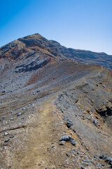 mountain, landscape, rock, sky, climbing, rock, stone