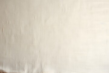 Fototapeta premium Light beige sackcloth texture, white accents, primed canvas style, woven textile background, Generative AI, Generative, KI