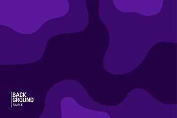 Abstract background in violet colors. Fluid banner template vector illustration.