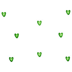 set of four clover point, dot,  orange, doodle, line, green, pattern, icon, design, illustration, cartoon, clipart, star, celebration, holiday, decoration, sugar flakes, cake, heart