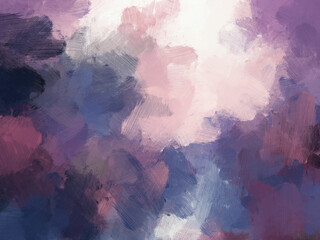 Obraz na płótnie Canvas Colorful oil paint brush abstract background