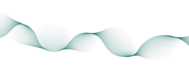 Abstract colorful wave blend and curve lines with technology background. Abstract frequency sound wave technology and science background. Wavy banner, template design.