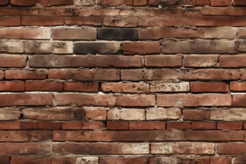 Seamless background texture of old brick wall.
