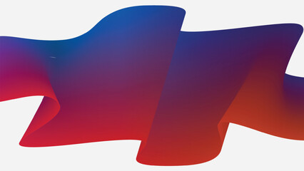 Abstract wavy background with modern gradient colors. Colorful trendy liquid design. Motion sound wave. Vector illustration for banners, flyers, and presentation