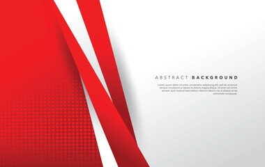red white modern abstract background design