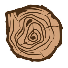 Wood Tree Trunk Rings 