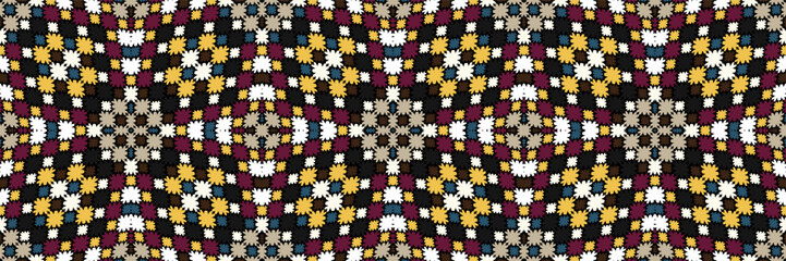 Stunning geometric background.contemporary tribal style seamless pattern.pattern ethnic graphic design print.Henna Mandala.Tribal African Inspired Pattern.carpet,wallpaper,wrapping,embroidery style