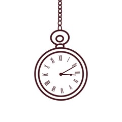 Clock. Clock icon. Icon for Instagram stories, sites, other social networks.