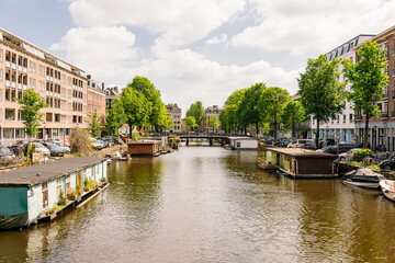 Fototapeta na wymiar Canali Amsterdam
