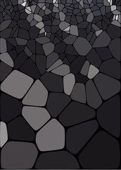 vector stylized abstract black and gray background