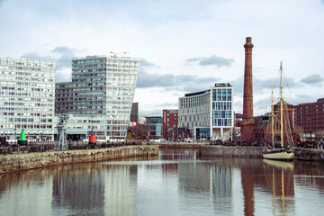 city canal in the country
