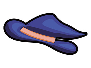 ハロウィン向けの帽子のイラスト素材