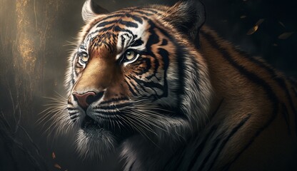 bengal tiger.Generative AI