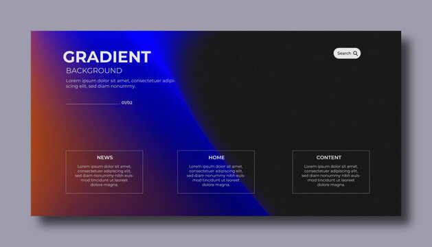 abstract gradient background for design as banner, ads, and presentation concept
