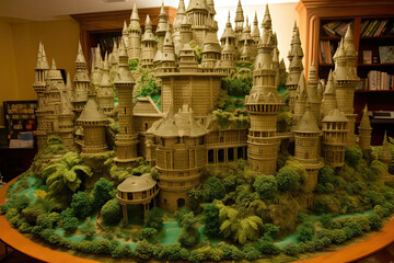 Marijuana Castle - AI Generated