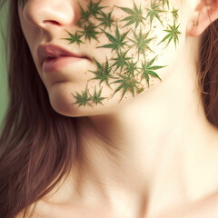 Marijuana Skin Condition - AI generated 