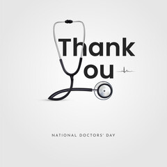 National Doctors Day Social Media Post