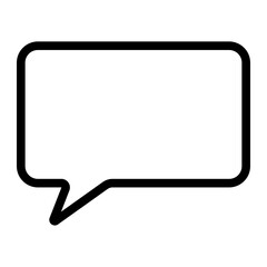 Naklejka premium dialog icon