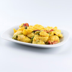 potato salad with turmeric