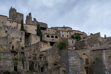 medieval village in france Saint-Montan