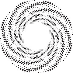 Abstract rotated black and white lines.vortex form. Geometric art. Design element. Digital image with a psychedelic stripes.Design element for prints, web, template