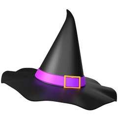 Fototapeta premium halloween witch hat