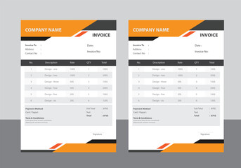 letterhead design concept template
