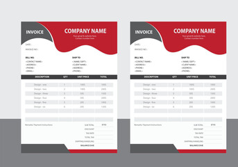 invoice design template