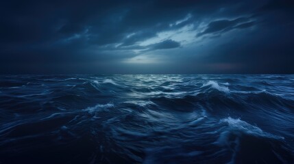 Fototapeta premium storm over the ocean