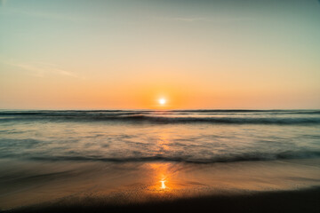 Sonnenuntergang am Meer