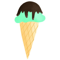 Mint ice cream