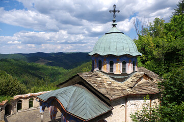 Fototapeta na wymiar Église du monastère Sokolski, Bulgarie