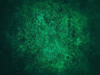 Fototapeta premium Raw green background for creative design. Rough bright texture.