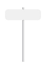 street sign mock up. vector road sign illustration.