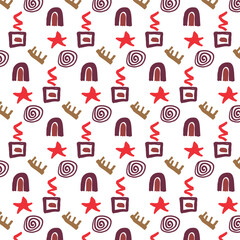 Background with abstract shapes for decoration.