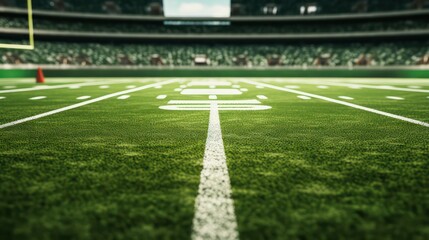 Fototapeta na wymiar Football ,soccer, pitch with grass pattern.3d rendering