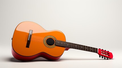 Modern and stylish guitar. Generative AI