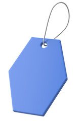 Price tag. Price label. 3D illustration.