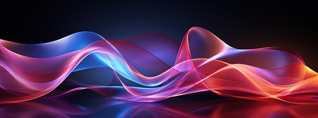 Fototapeta premium Illustration of abstract art background, AI Generated