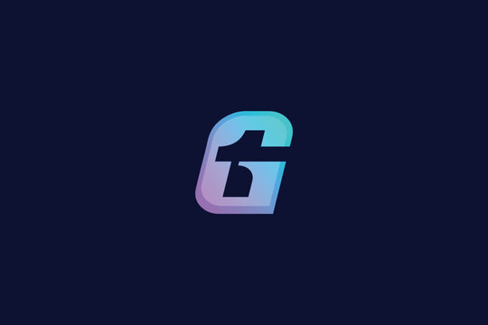 g1 letter modern gradient design, g1 creative golden wordmark design, sports logo design